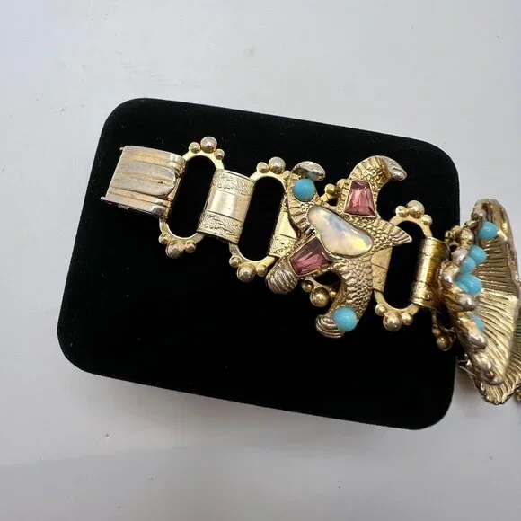 Enchanted Starfish and Sea Shells Vintage Bracelet - Picture 7 of 8